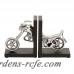 Cole Grey Aluminum and Wood Book Ends COGR4040